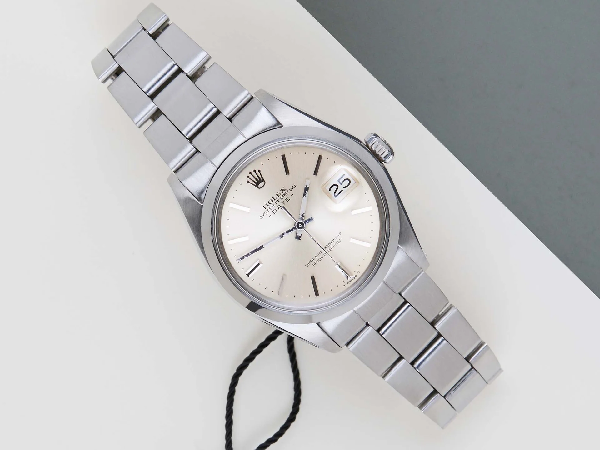 Oyster Perpetual Date 34 'Silver Dial'