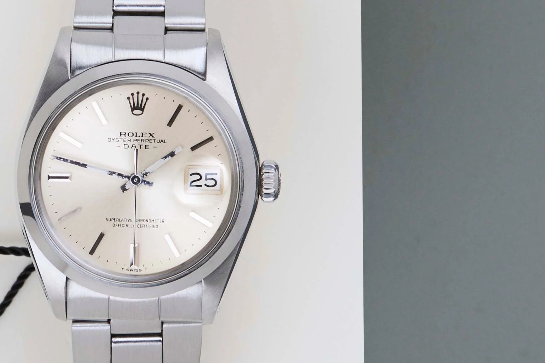 Oyster Perpetual Date 34 'Silver Dial' - Image 6