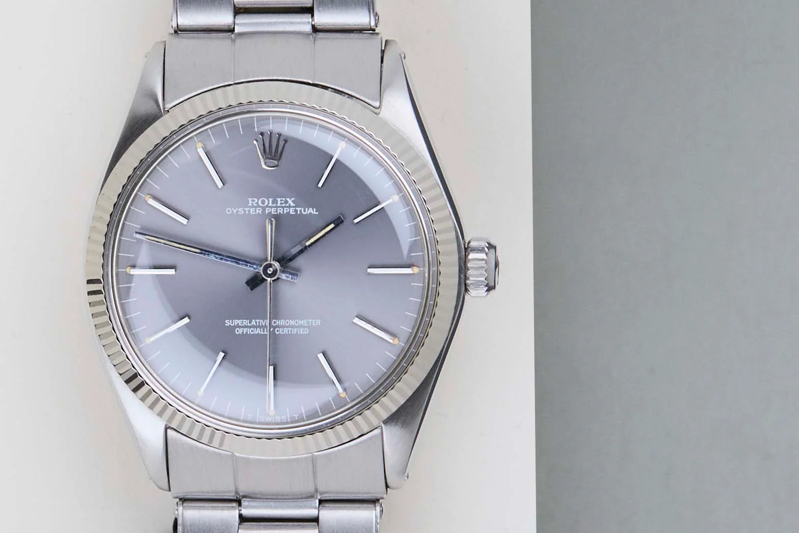 Oyster Perpetual 34 'Grey Dial' - Image 5