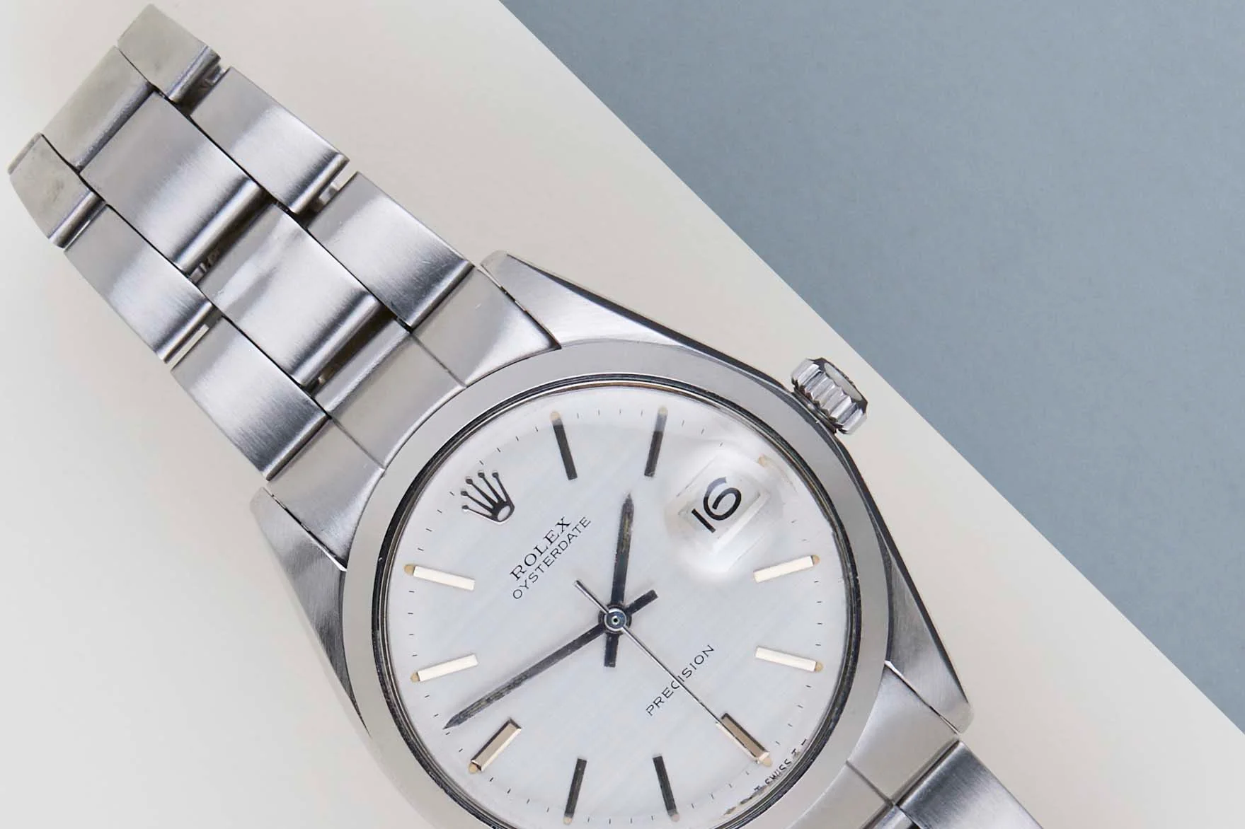Oysterdate Precision 'Silver Linen Dial' - Image 3