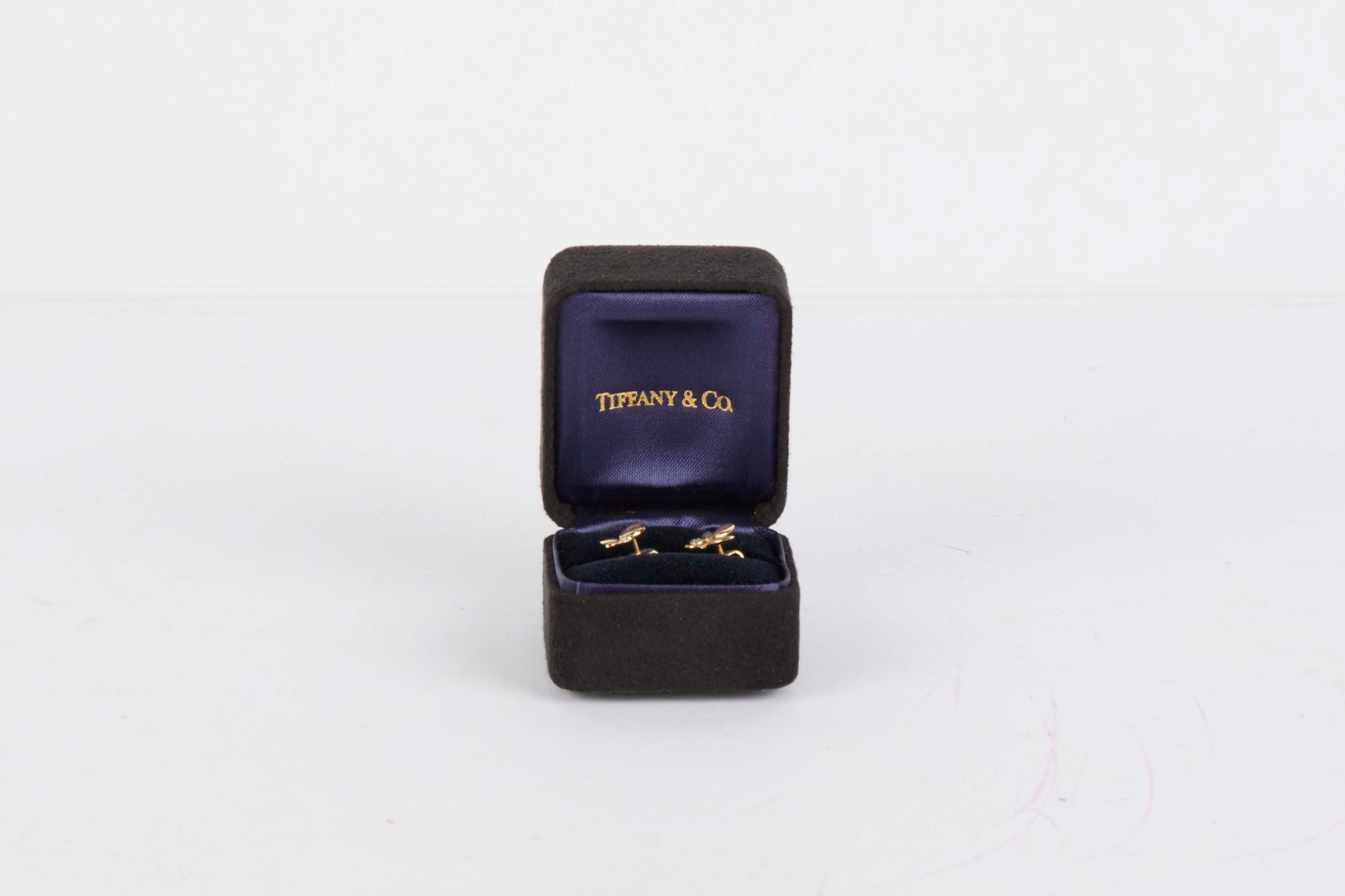 Paloma Picasso Olive Leaf Earrings - Yellow Gold & Diamonds - B - Image 4
