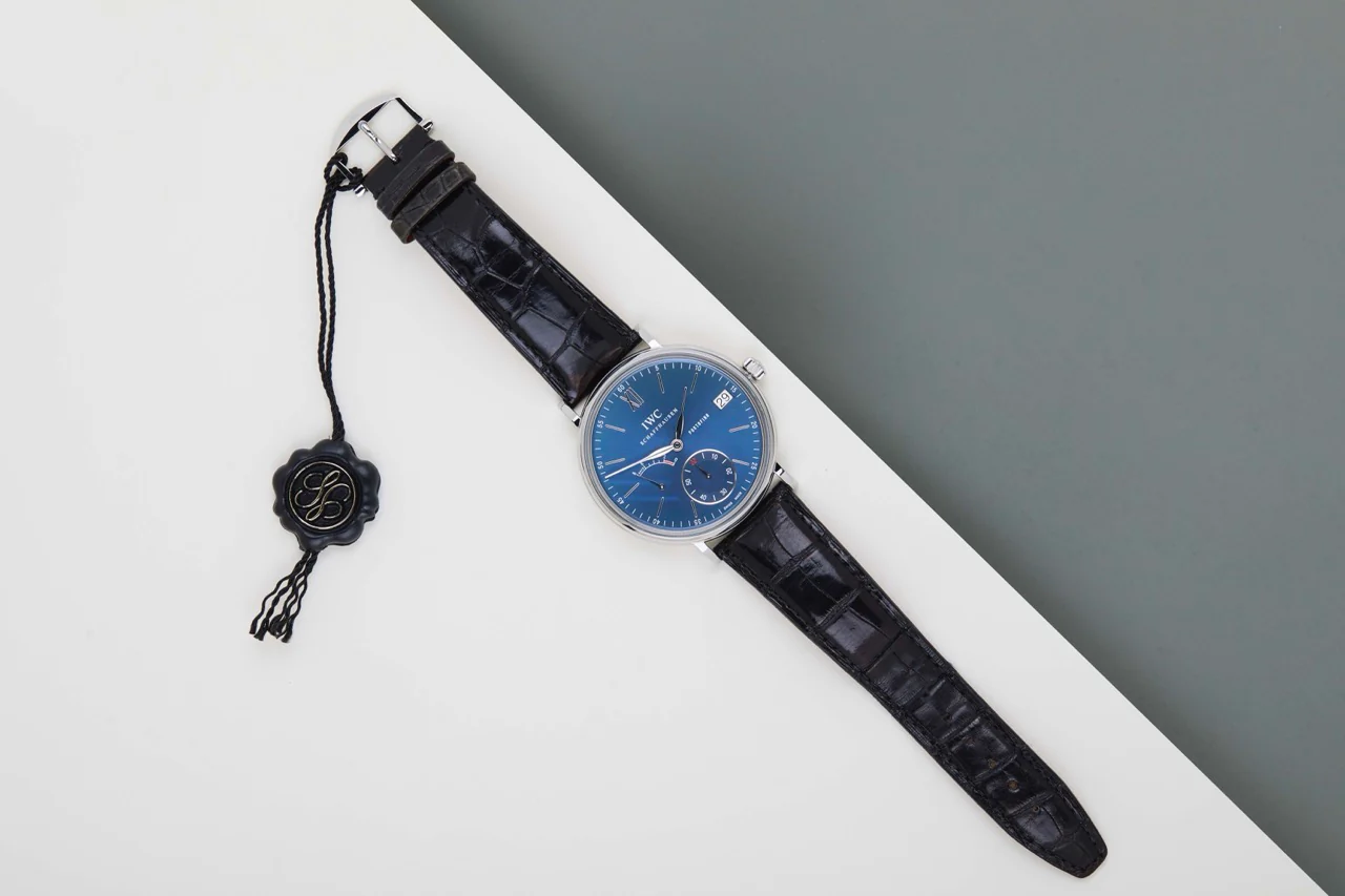 Portofino Hand-Wound 8 Days 'Blue Dial' - Image 2