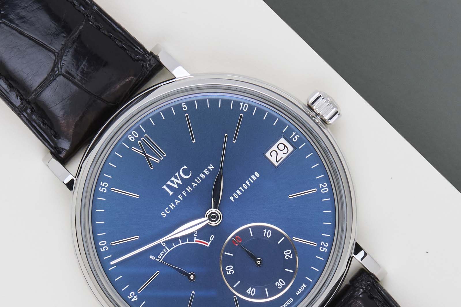 Portofino Hand-Wound 8 Days 'Blue Dial' - Image 3