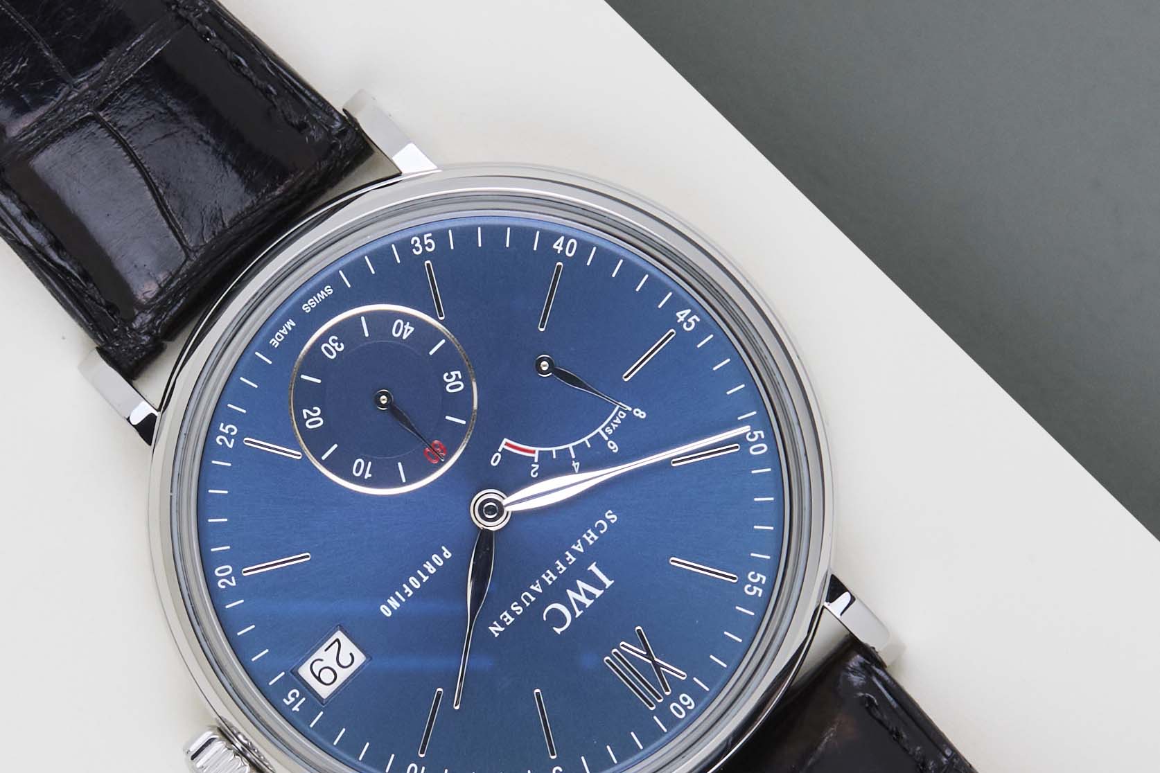 Portofino Hand-Wound 8 Days 'Blue Dial' - Image 4