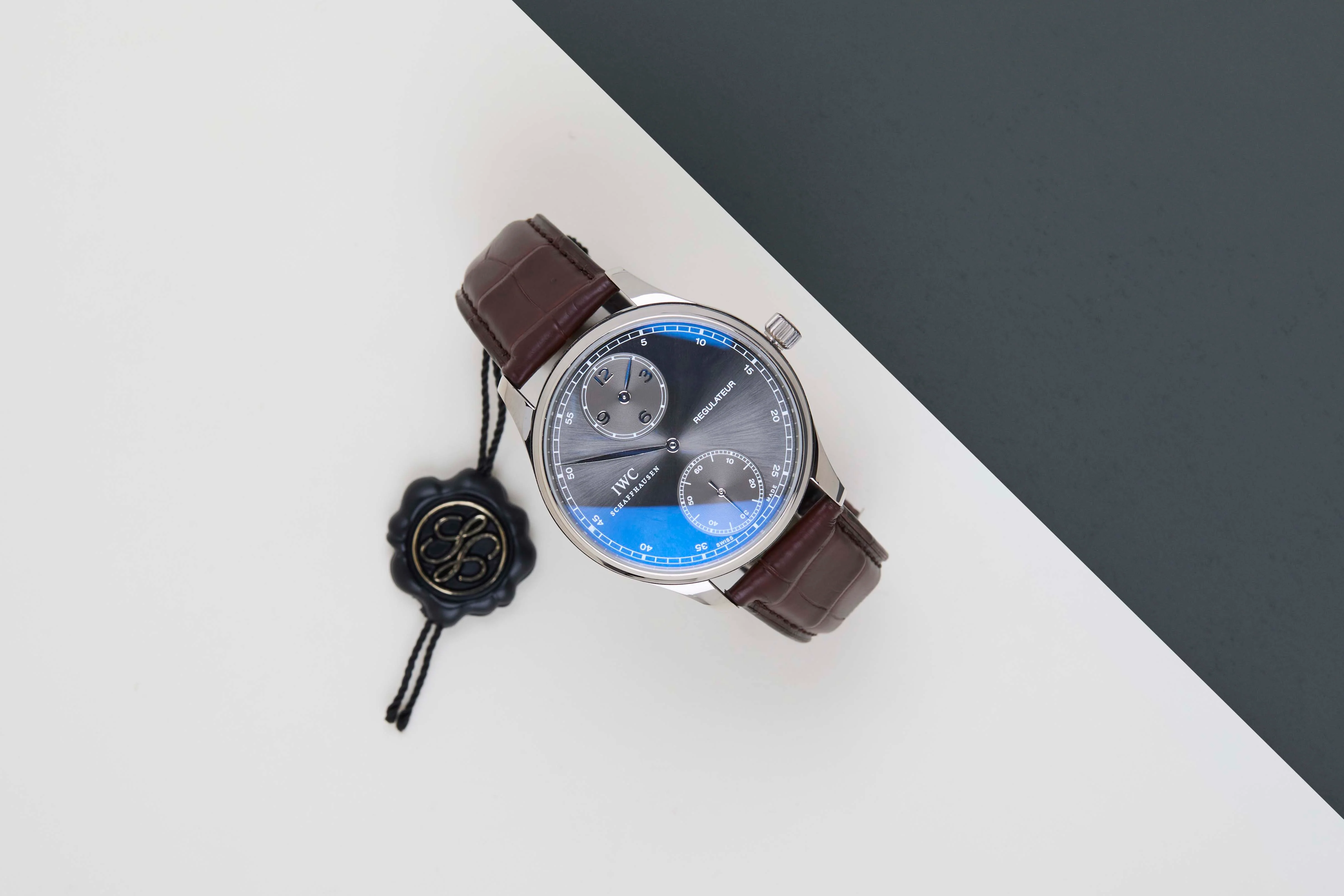Portuguese Regulateur 'Black Dial - White Gold' - Image 2