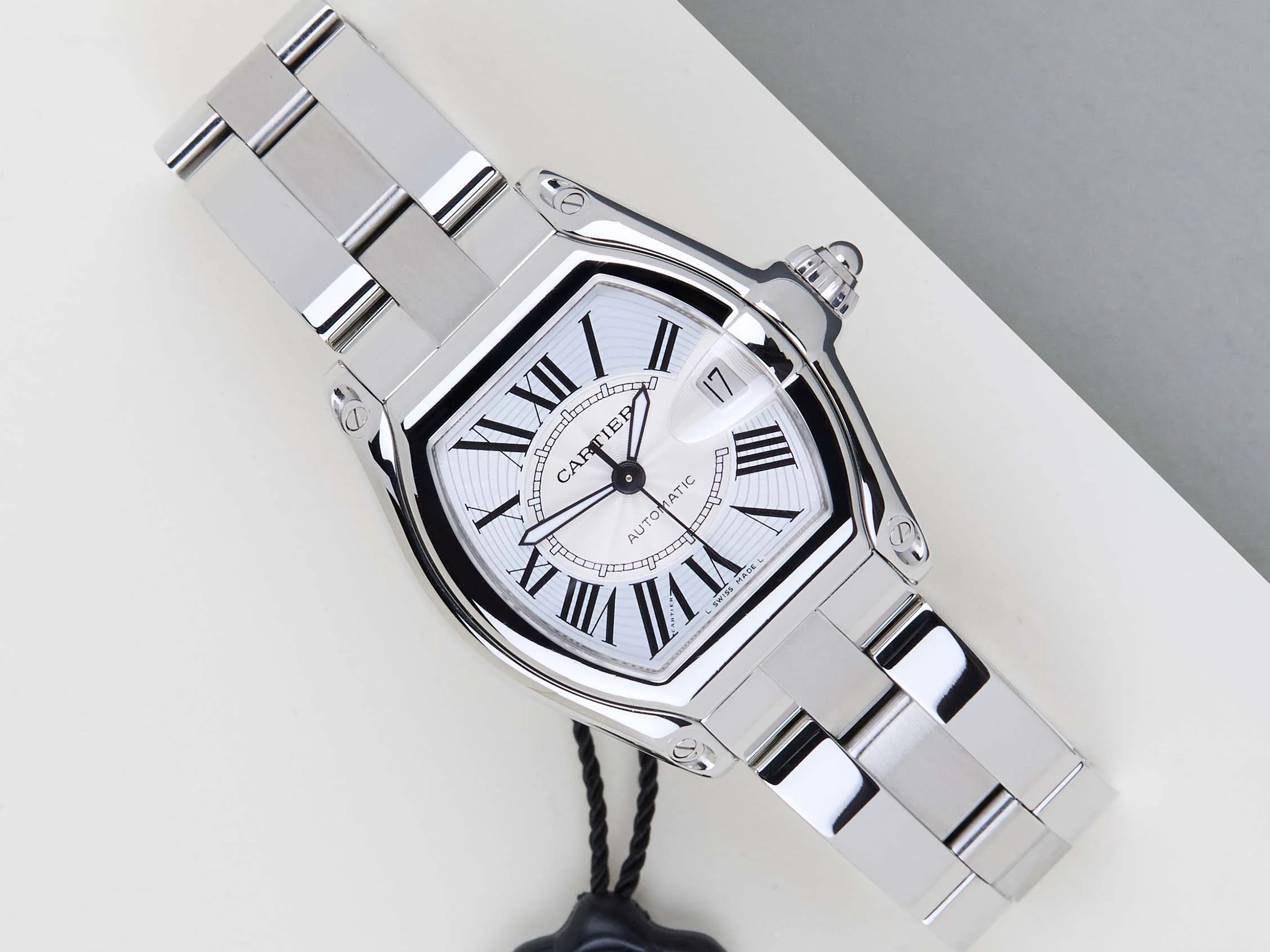 Roadster 'Silver Roman Dial'