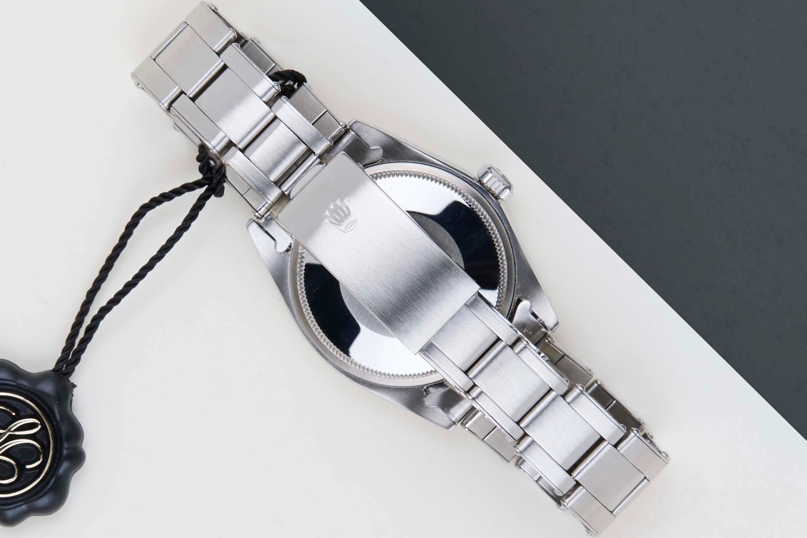Oyster Perpetual Date 34 'Silver No Lume Dial' - Image 6