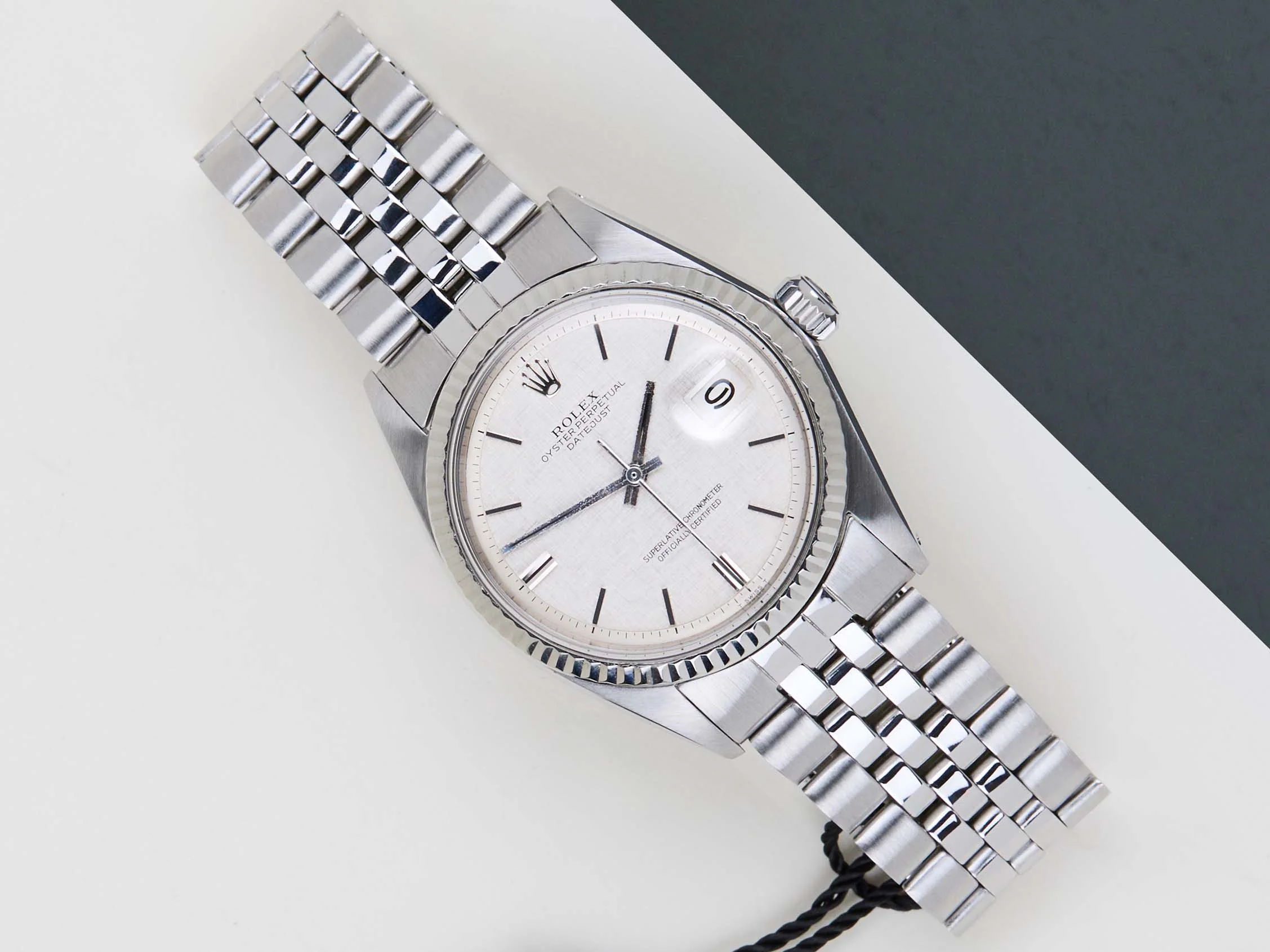 Datejust 36 'No Lume Linen Dial - Jubilee'