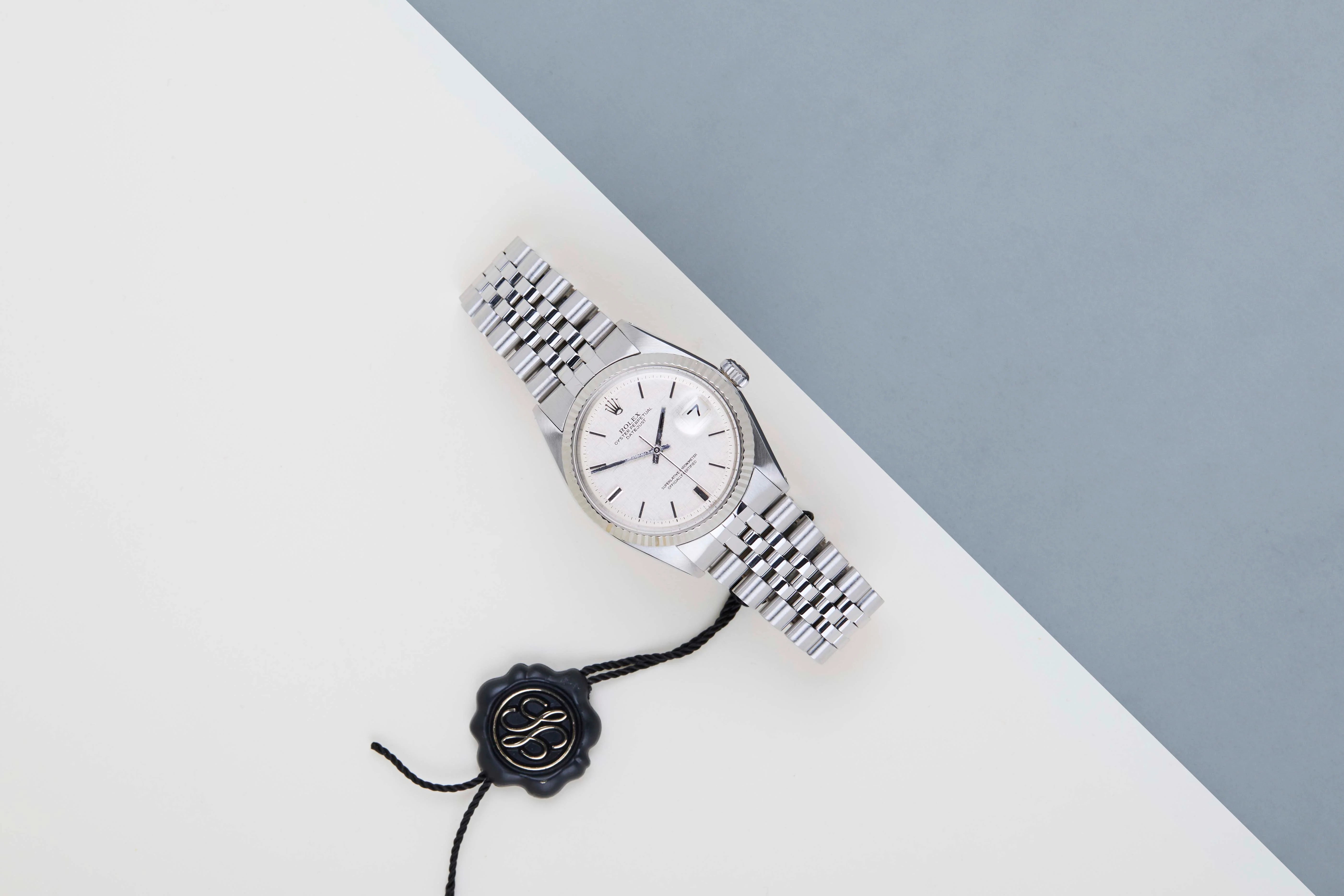 Datejust 36 'Silver Linen No Lume Dial - Jubilee' - Image 2