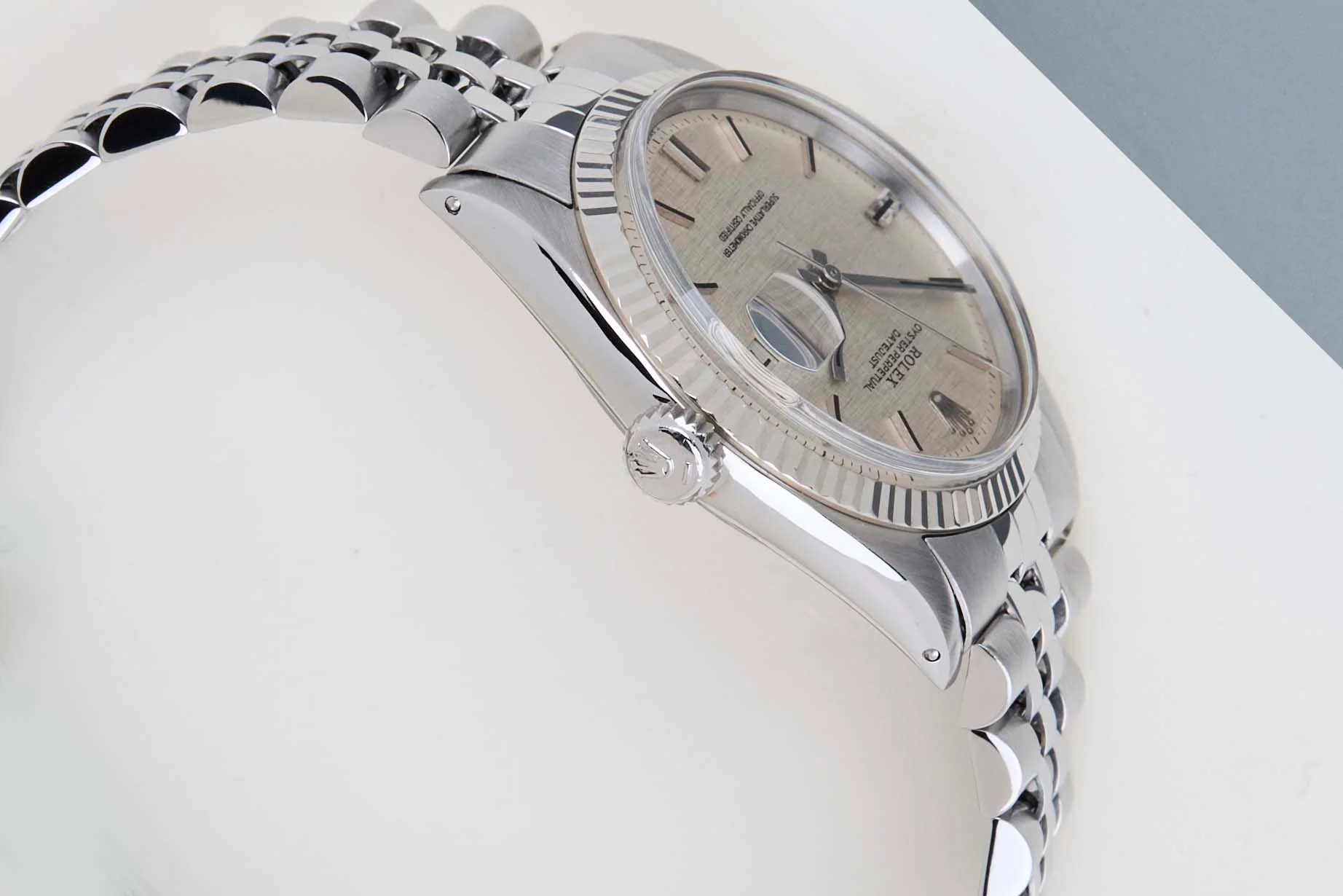 Datejust 36 'Silver Linen No Lume Dial - Jubilee' - Image 8