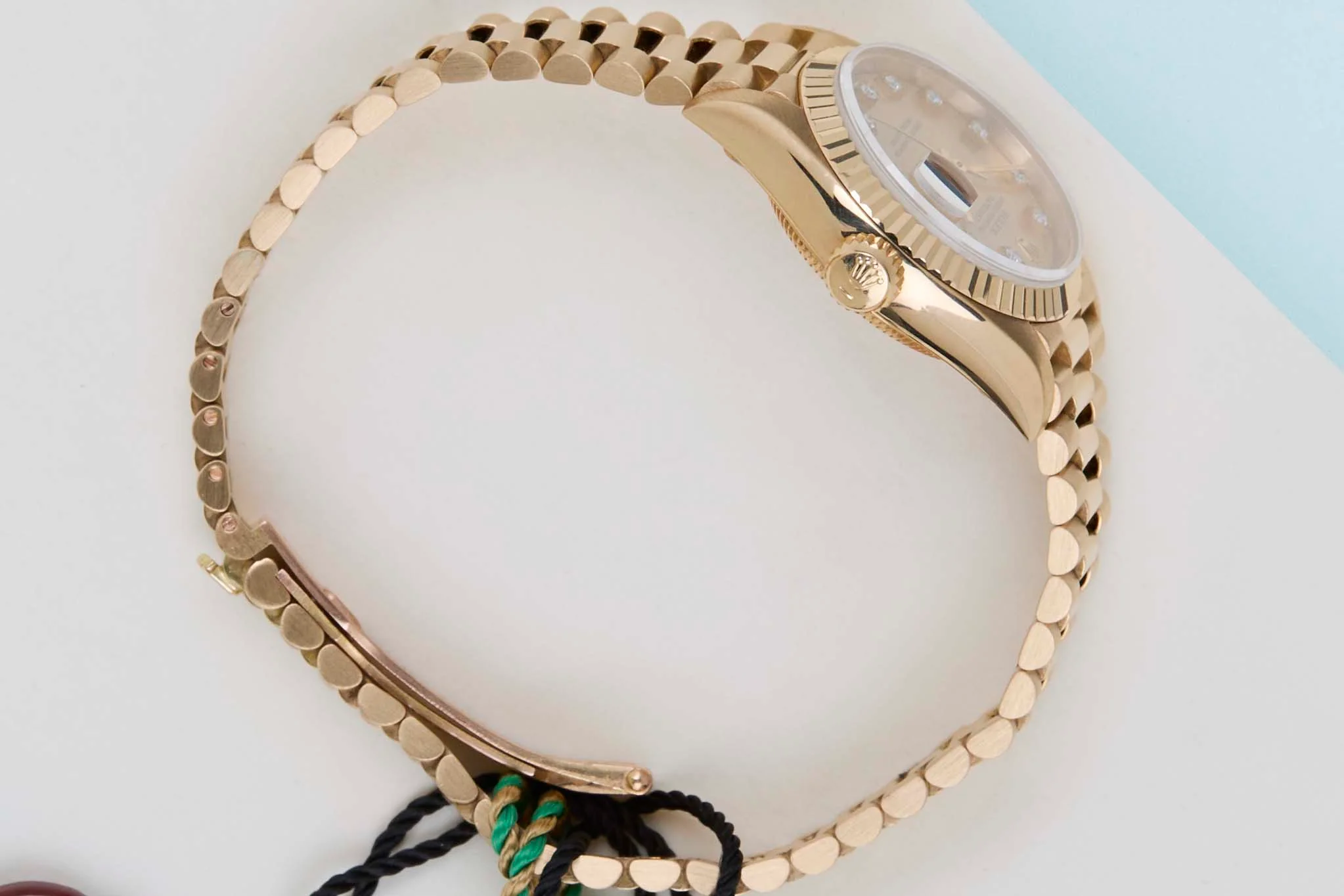 Datejust 26 'Champagne Diamond Dial - President - Image 7