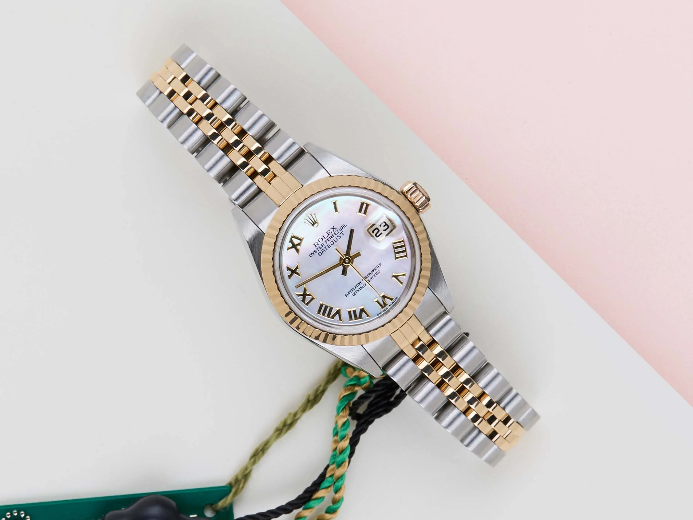 Rolex Datejust 26 'Mother of Pearl Roman Dial - Jubilee'