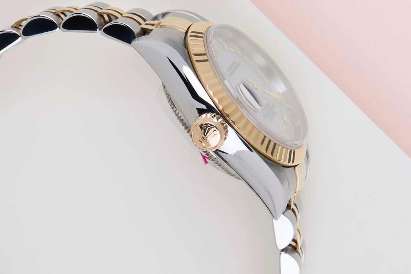 Rolex Datejust 26 'Mother of Pearl Roman Dial - Jubilee' - Image 8