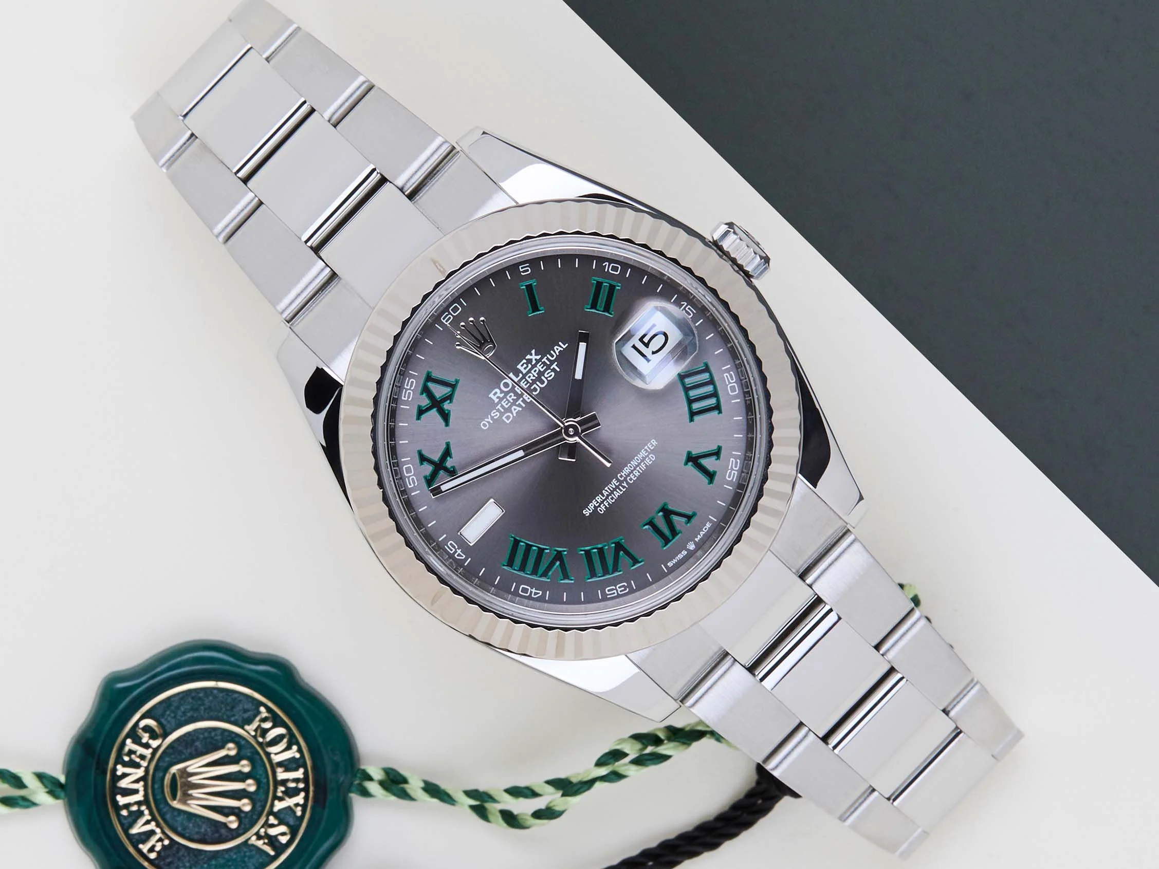 Rolex Datejust 41 'Wimbledon - Oyster'