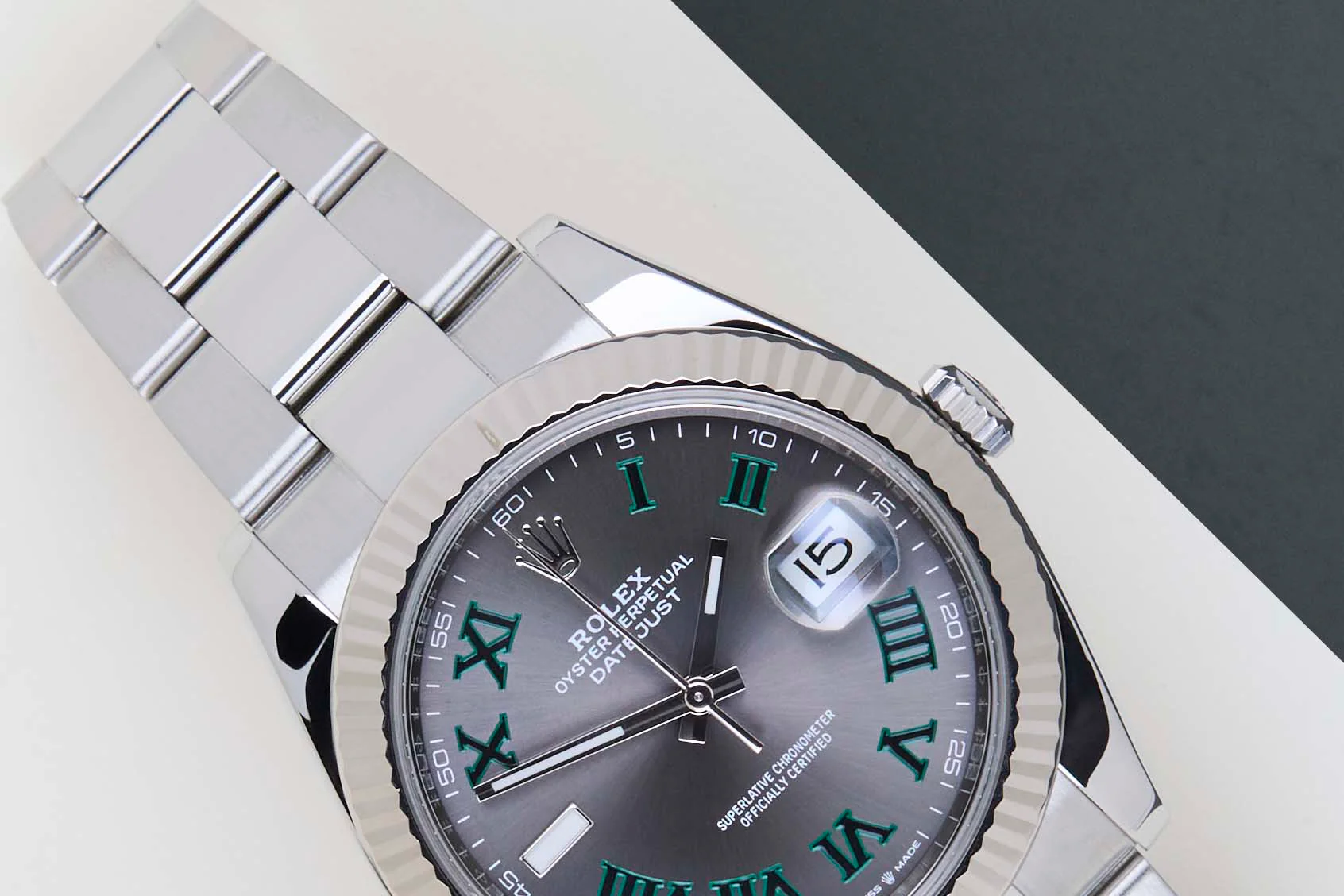Rolex Datejust 41 'Wimbledon - Oyster' - Image 3