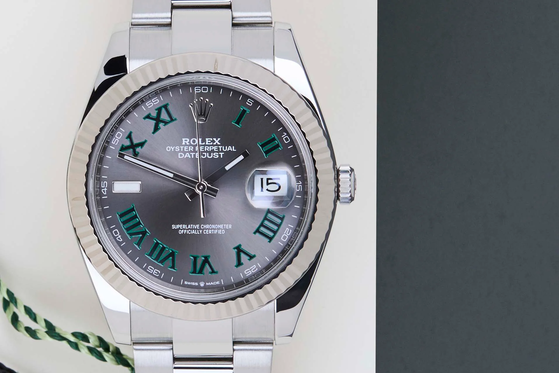 Rolex Datejust 41 'Wimbledon - Oyster' - Image 5
