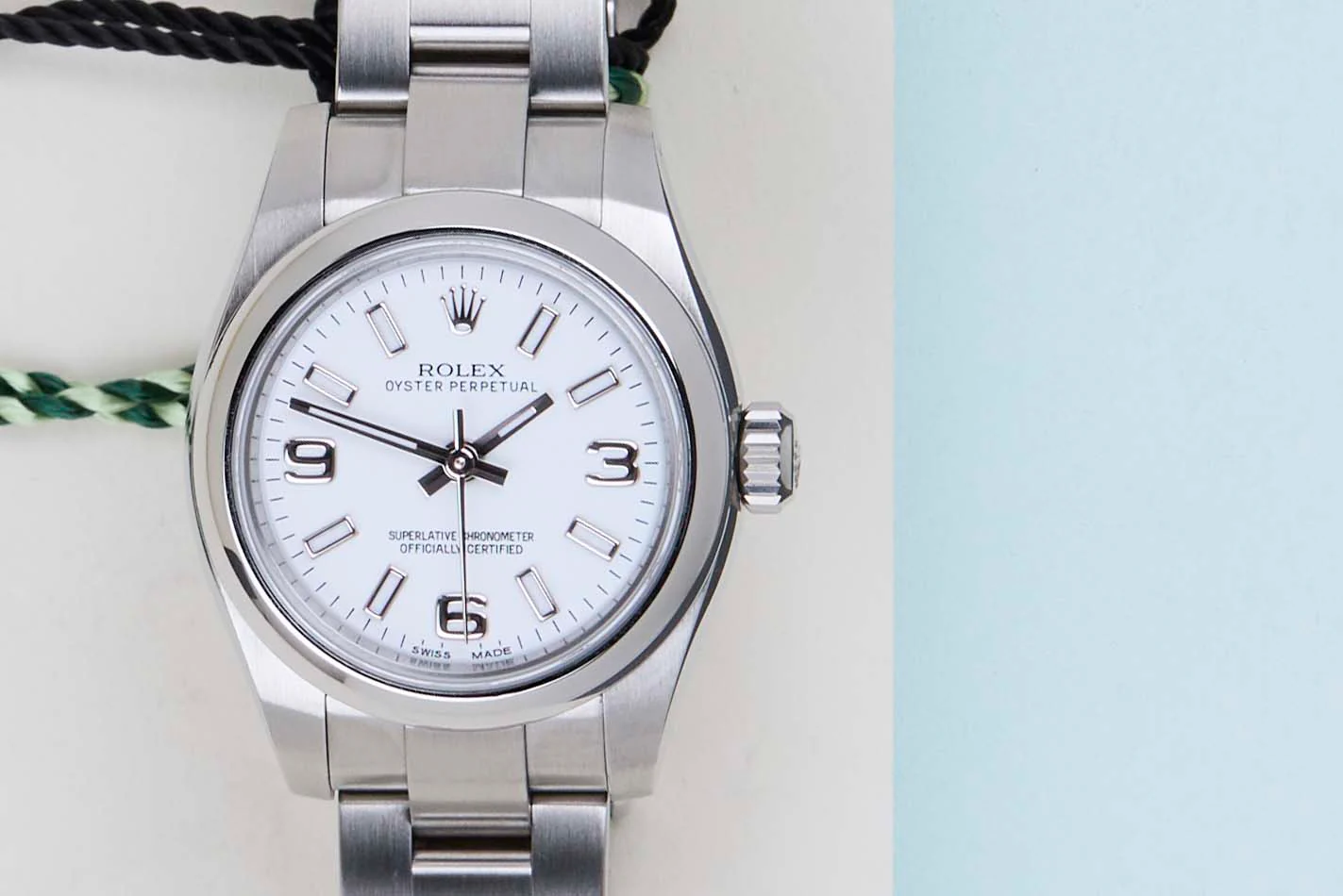 Rolex Oyster Perpetual 26 'White Dial' - Image 5