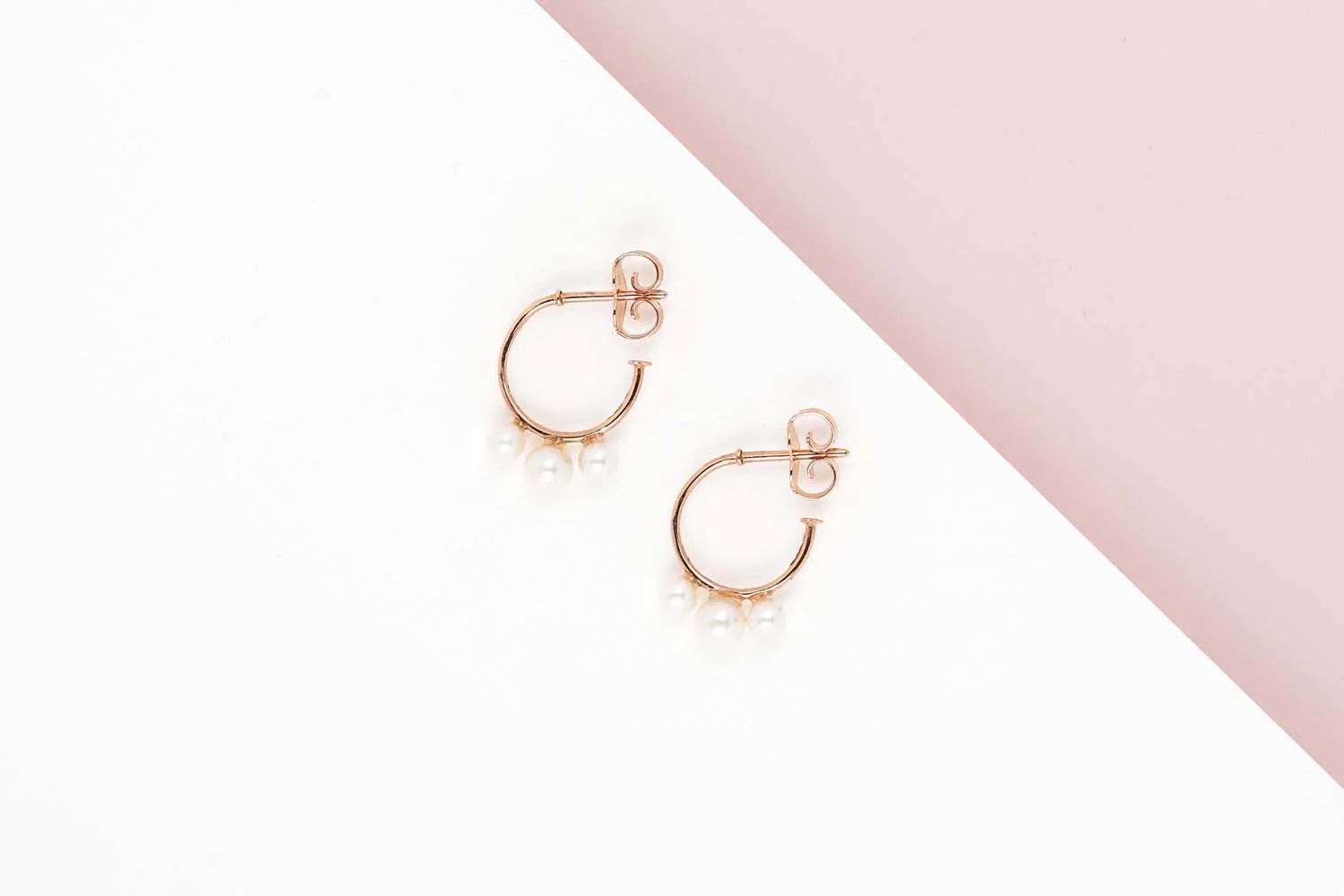 Rose Gold Earrings