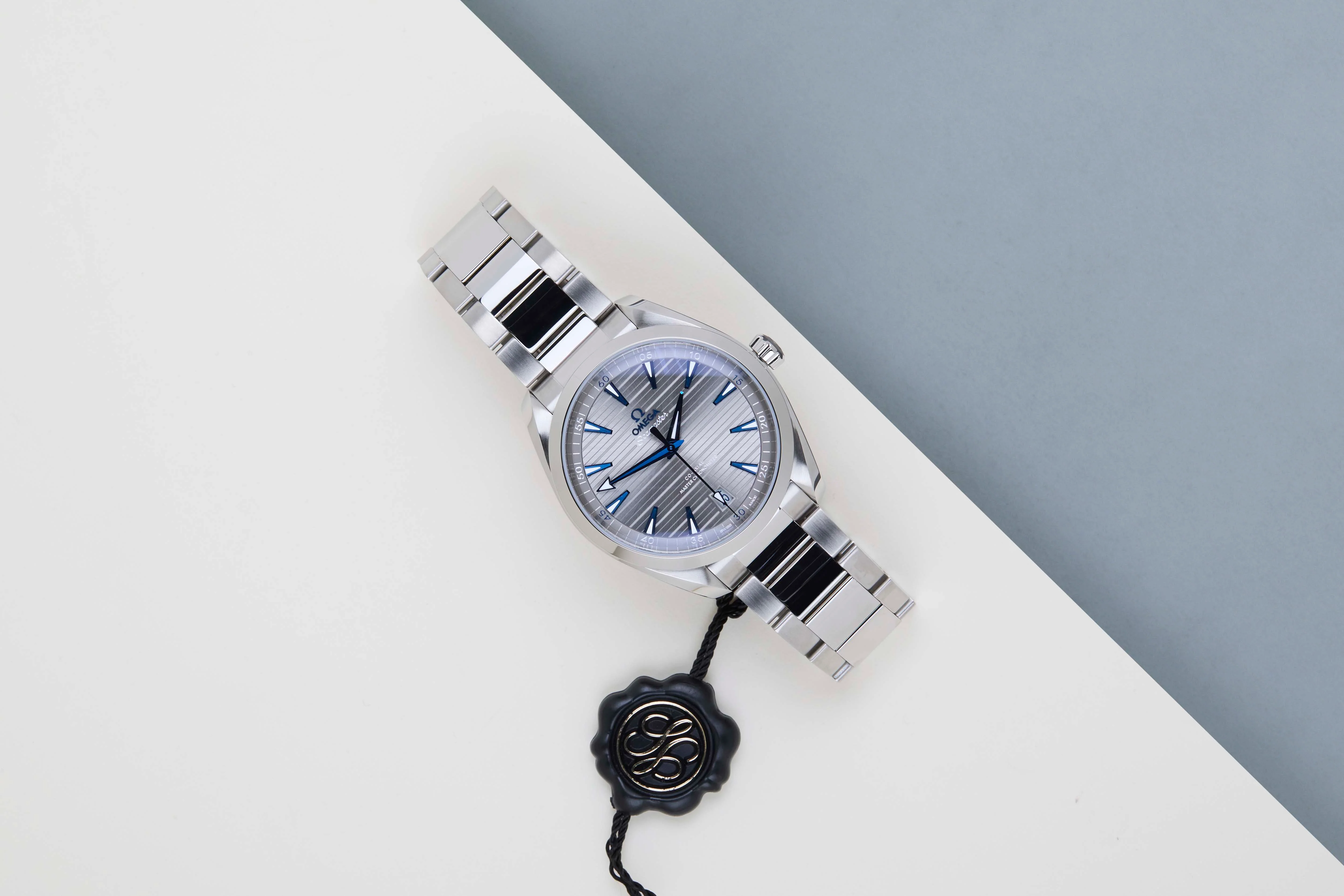 Seamaster Aqua Terra 150M 'Grey Dial - Blue Index' - Image 2