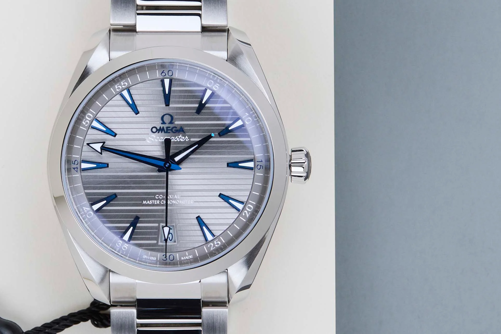 Seamaster Aqua Terra 150M 'Grey Dial - Blue Index' - Image 5