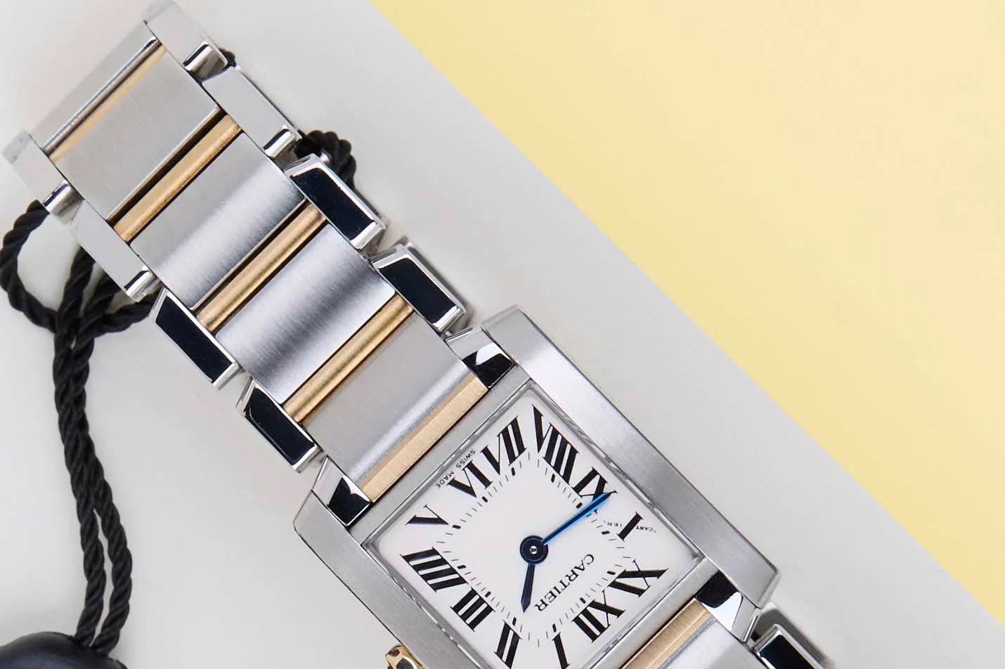 Tank Française Small 'White Roman Dial' - Image 4