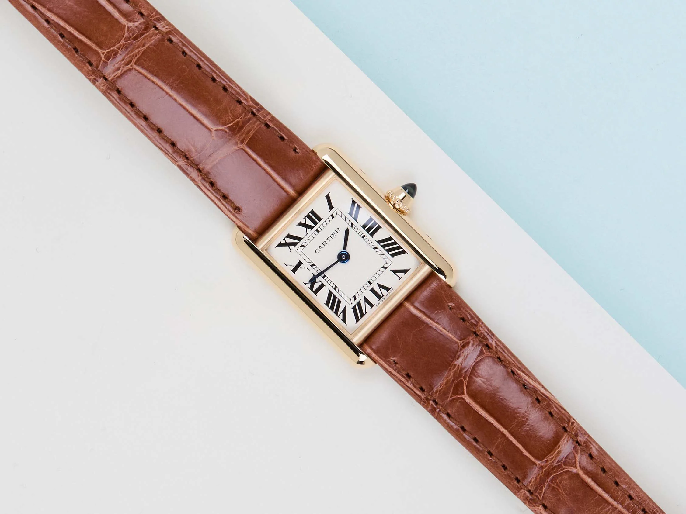 Tank Louis - Small 'Silver Roman Dial'