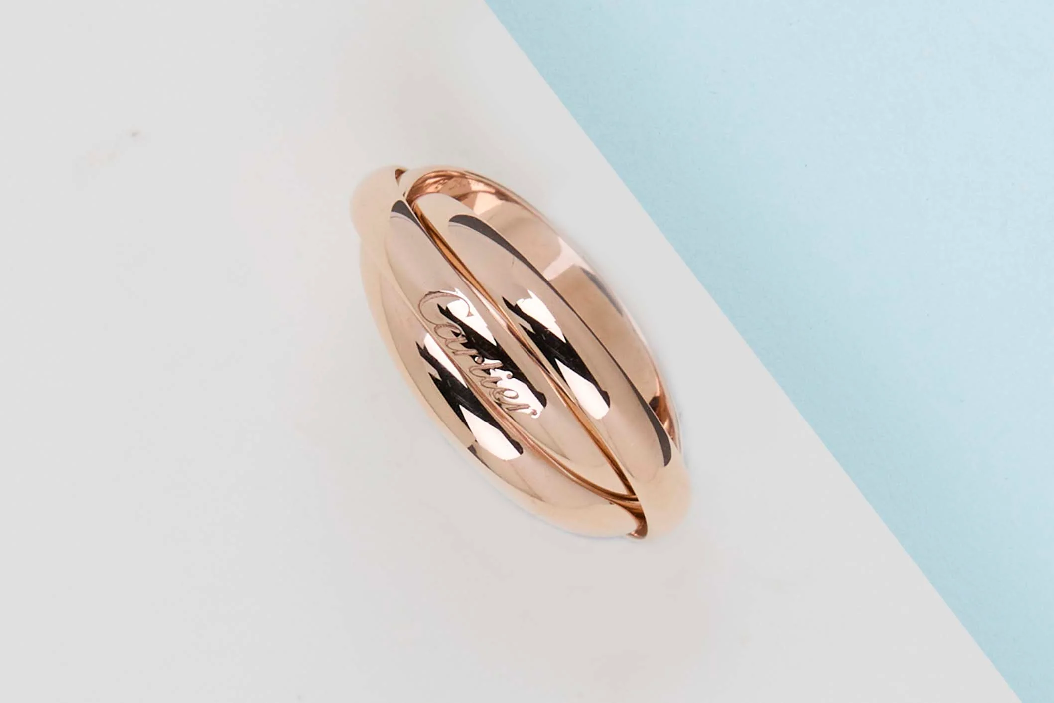 Trinity Ring Small - Rose Gold - Size 52 - B