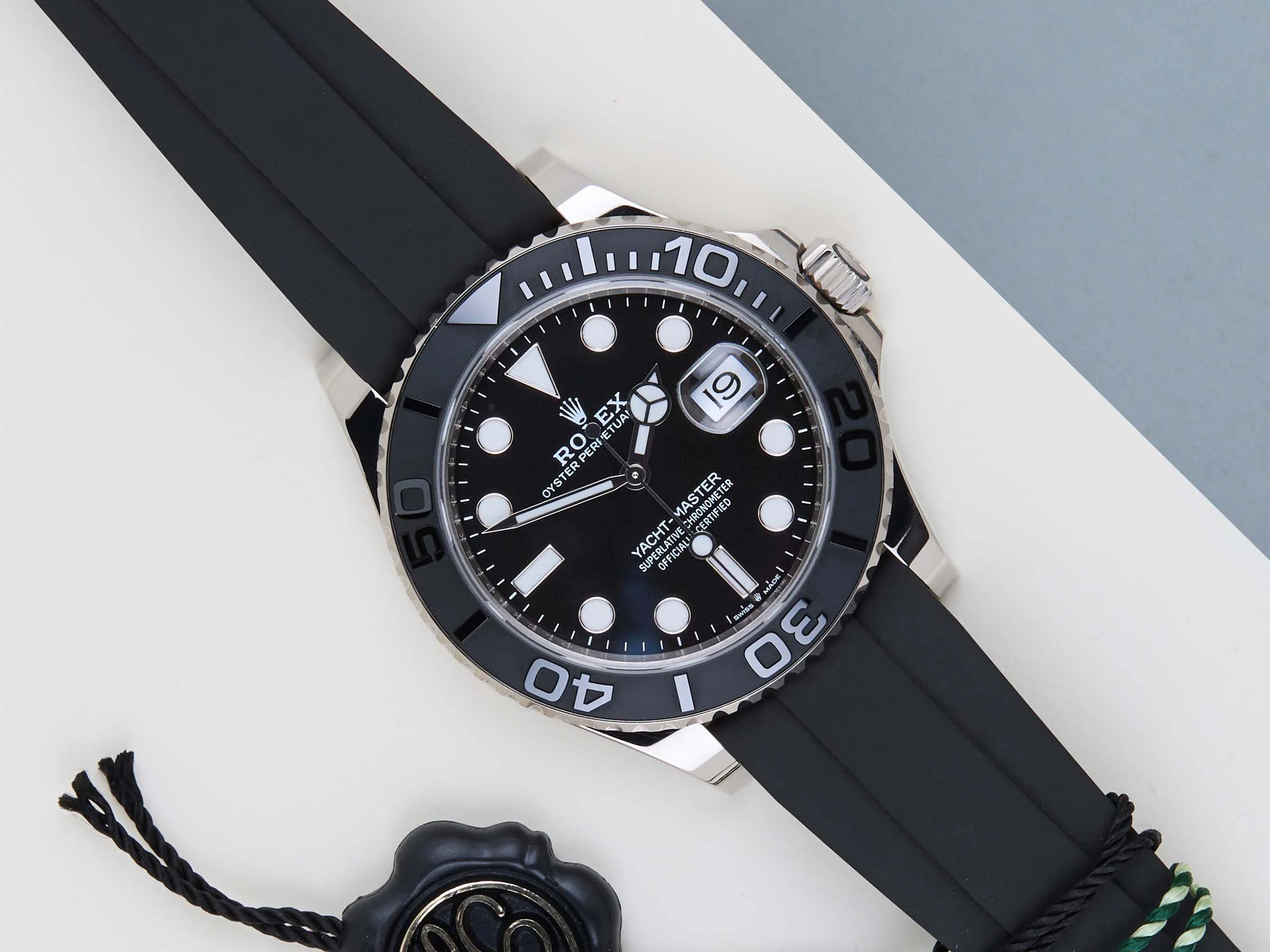 Yacht-Master 42 'White Gold - Oysterflex'