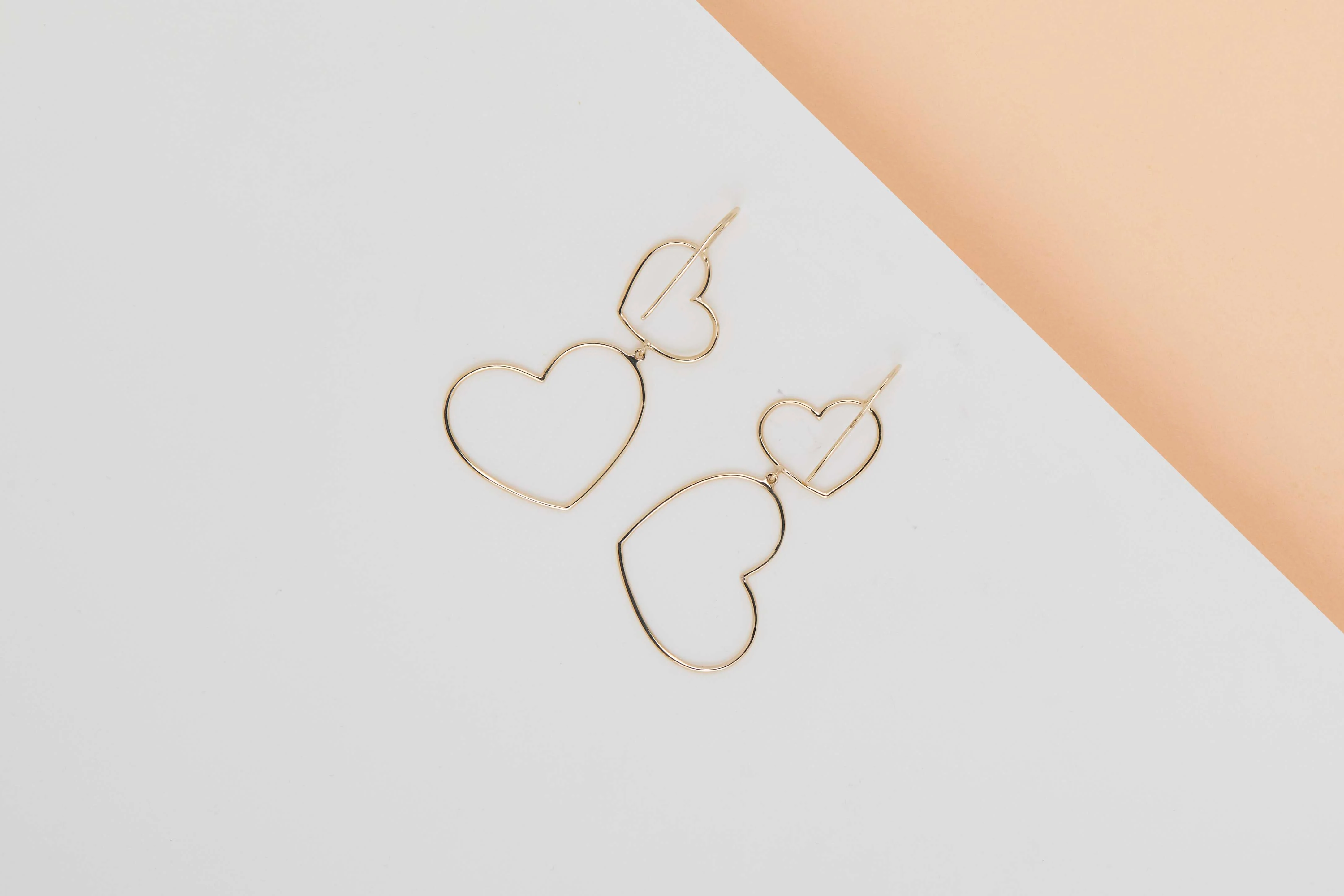 Yellow Gold Earrings - Image 2