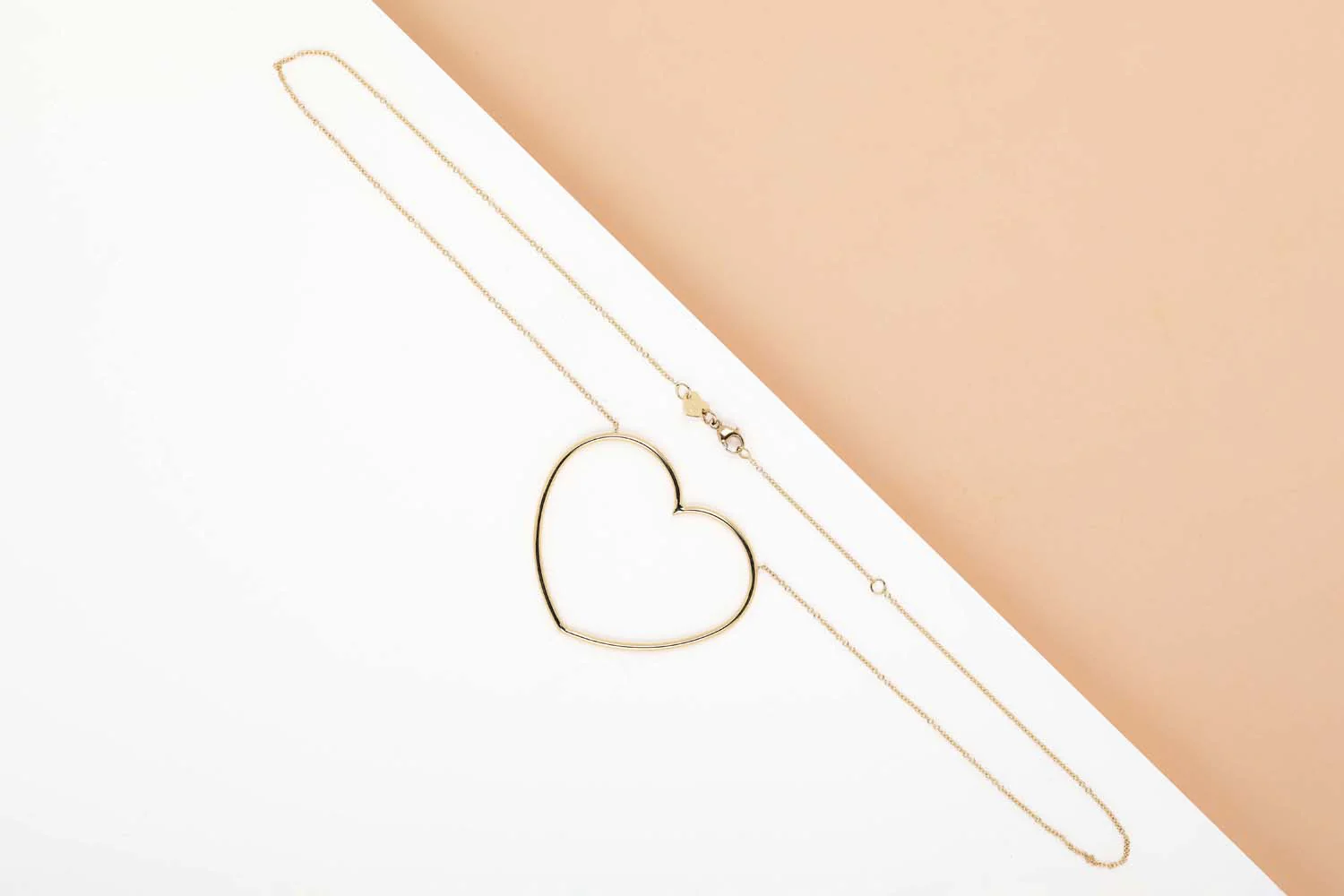 Yellow Gold Necklace - 36 CM