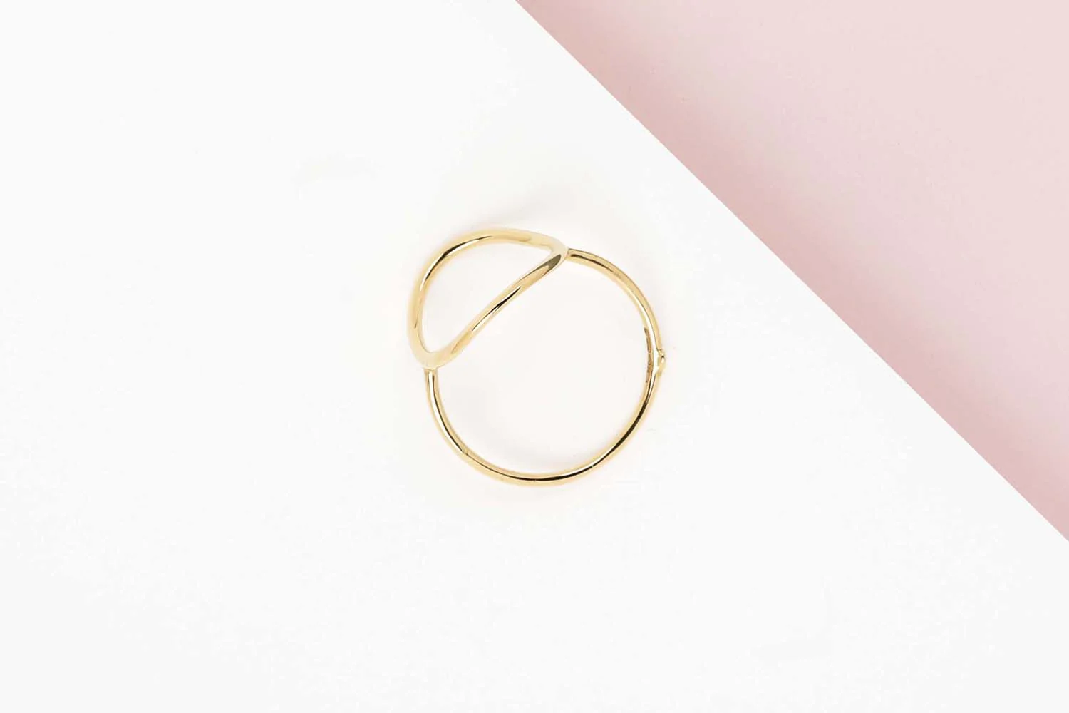 Yellow Gold Ring - Size 55 - Image 3